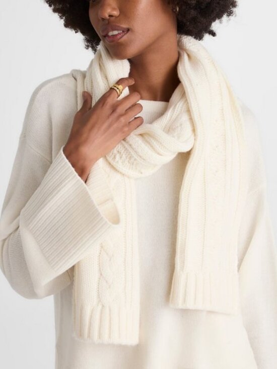 Madewell Cashmere Wool Beanie Scarf Set main image 5